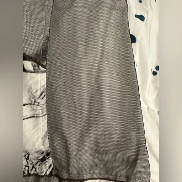 Tango Mango Collection Art-to-Wear Patchwork Embellished Tunic Shirt Small - Picture 7 of 13